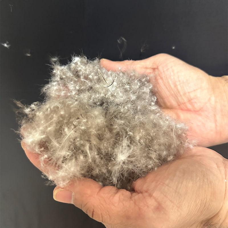 80% пух серой утки