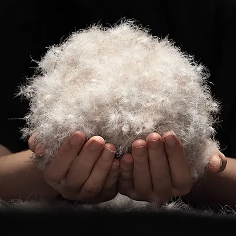 80% пух серой утки 80% пух серой утки