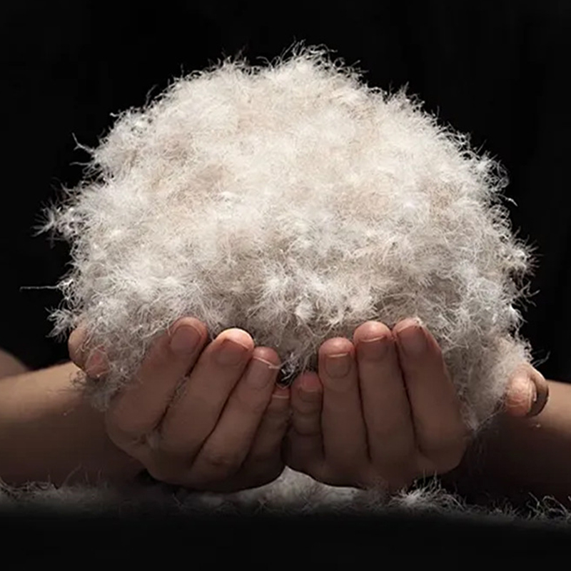 90% пух серой утки