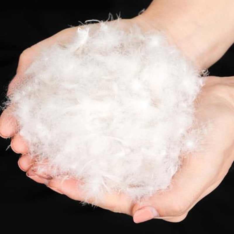 90% чистый белый гусиный пух