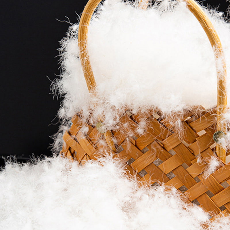 50% чистый белый гусиный пух